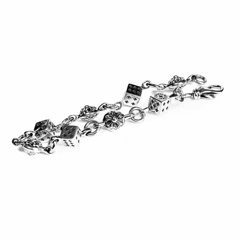 DICE AND CROSSBALL BRACELET -4